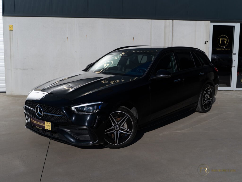 Mercedes C300e l AMG Line l 360° l Keyless l Trekhaak l Night